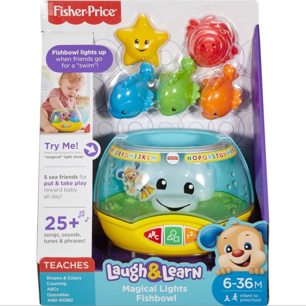 Fisher-Price Laugh & Learn Fishbowl with Lights